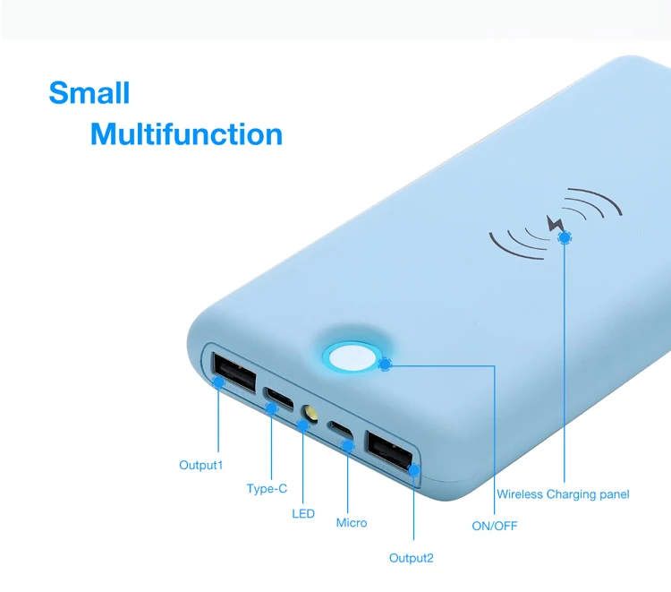2019 Trending Products Battery Wireless Charger 20000mAh - ANKUX.COM