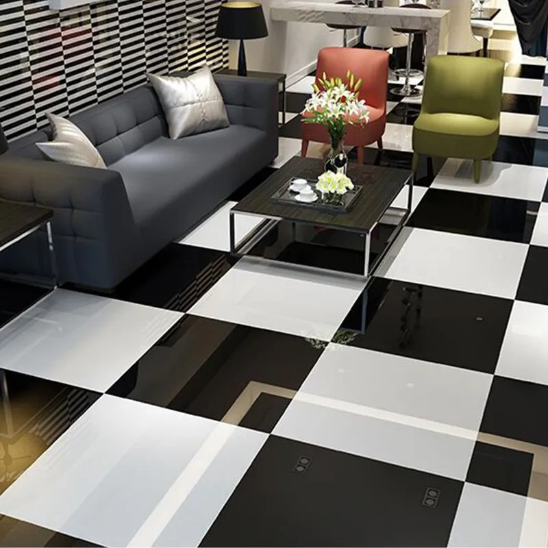 Pure Super Black Polished Porcelain Floor Tile Buy Porcelain