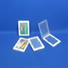 High quality gift business credit usb card in hard plastic clear box with eva foam