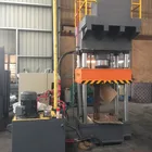 Strong steel integrated frame hydraulic pressing machine for producing reducer and caps model YMH32-160