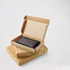 Custom luxury folding kraft gift packing 3 layer e flute corrugated shipping carton box with logo printing for cloth,t-shirt