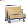 Warehouse Rolling Panel Material Moving Drywall Cart with 4 Wheel