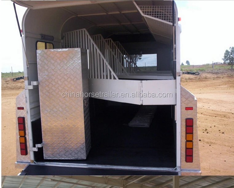 horse transport vehicle 3 horse angle trailer 3hal-l500