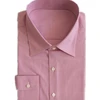 Pink casual dress shirt for men wear under suit H01182