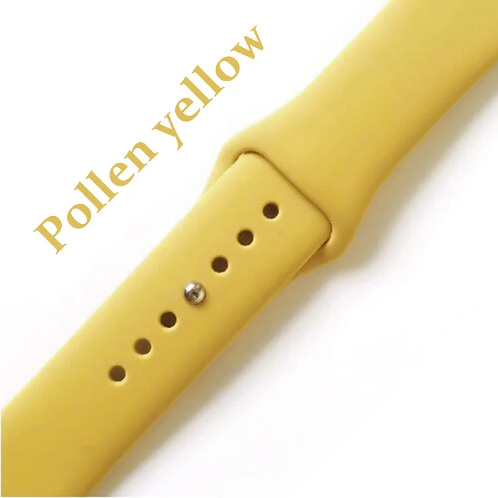 IVANHOE 38/42 40/44 mm Watch Silicone Replacement Band, Breathable Edition Rubber Wrist Strap For New iWatch Series 4/3/2/1, Multi-color optional or customized
IVANHOE 38/42 40/44 mm Watch Silicone Replacement Band, Breathable Edition Rubber Wrist Strap For New iWatch Series 4/3/2/1, Multi-color optional or customized