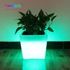 High quality solar light planters indoor illuminated garden flower pots