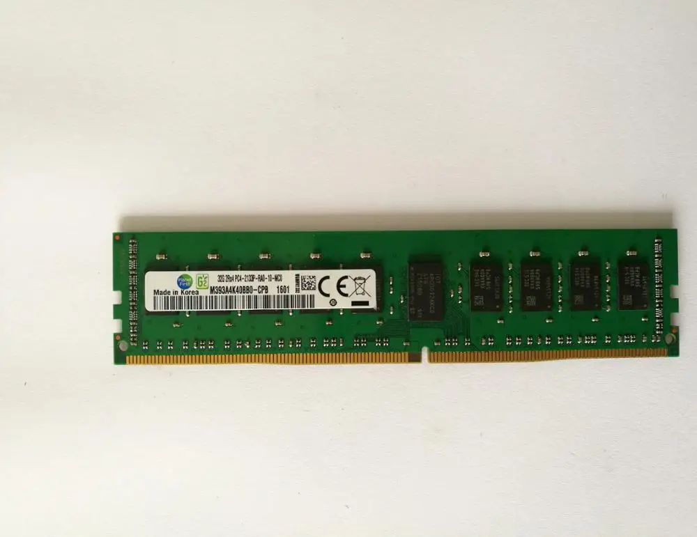 

32GB DDR4 PC4-17000 (2133MHz) 288-pin RDIMM ECC Registered, CL15, 2Rx4, Dual Rank, 4Gx72, 1.2V, Low-Voltage SY