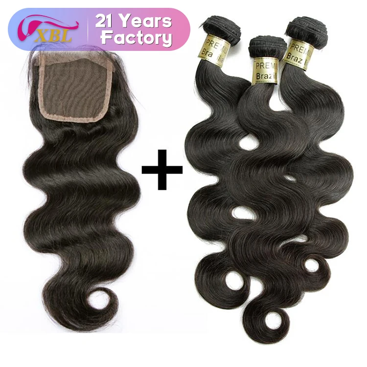 Xbl Factory Wholesale Price Brazilian Hair 3 Bundles 8a Virgin