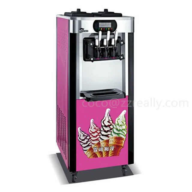 Electric soft ice cream machine frozen yogurt machine fruit soft ice cream maker, Pink
Electric soft ice cream machine frozen yogurt machine fruit soft ice cream maker, Pink