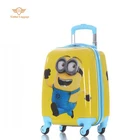 New hot sale printed kids travel hard shell luggage bags sets for girls