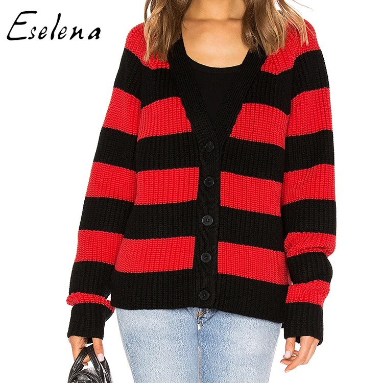 new model winter clothing women v-neck Stripe knitting cardigan with sweater ladies casual red jumper
new model winter clothing women v-neck Stripe knitting cardigan with sweater ladies casual red jumper