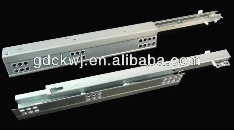stainless steel kitchen cabinet heavy duty drawer channel soft close drawer slides for furniture