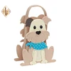 Popular Easter kids felt gift bag decoration dog tote bag