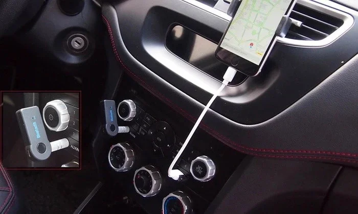 FancyTech BT Car Kit Handsfree 3.5mm Car AUX Audio Music Receiver Adapter - ANKUX.COM