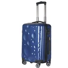 cheap plastic pc print butterfly suitcase with luggage lock