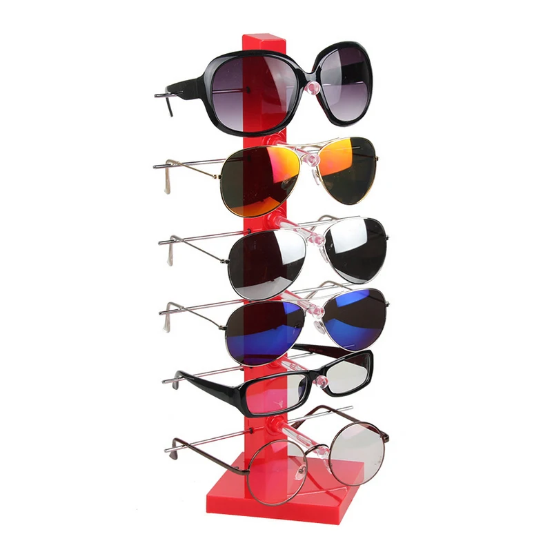 Plastic Sunglass Display Rack Shelf 6 Pairs Eyeglasses Showing Stand Jewelry Holder Glasses Display Props Frame
Plastic Sunglass Display Rack Shelf 6 Pairs Eyeglasses Showing Stand Jewelry Holder Glasses Display Props Frame
