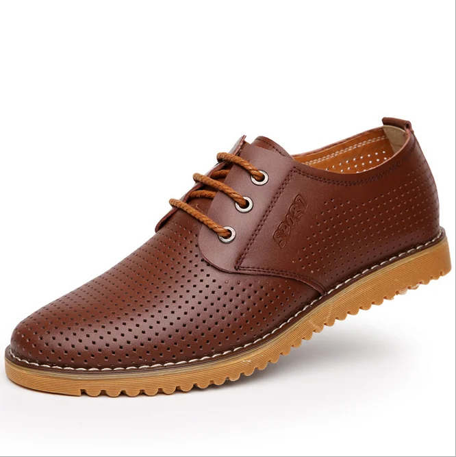 ZY0429A Leather hollow leisure breathable mens shoes 46 47size, Yellow/black/brown/blue
ZY0429A Leather hollow leisure breathable mens shoes 46 47size, Yellow/black/brown/blue