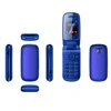 cheapest 1.77inch SC6531 GSM 4 bands multi-language mini flip phone E1272