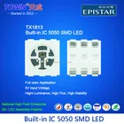 IC Built-in Addressable Magic Color 5050 TX1813A 6 pins RGB SMD led Chip for led strip lights