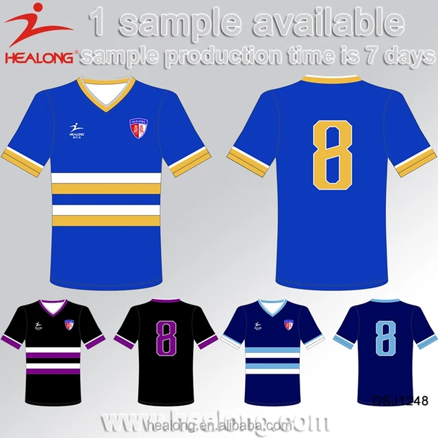2017 Any cloth custom Football Uniform Jersey Soccer