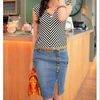 Z90533A 2016European latest fashion hot selling jeans skirt with belt