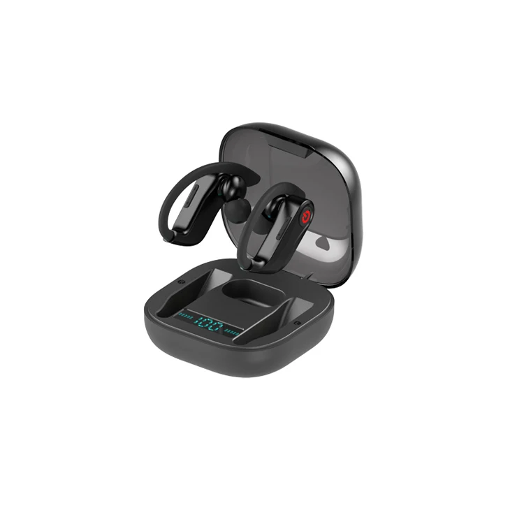 PowerHBQ Pro TWS Bluetooth 5.0 Wireless Headphones Earhook Waterproof Audifono Bluetooth Power Display HBQ Q62 Sports Earphones - ANKUX.COM