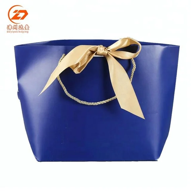 wholesale prices packaging/cardboard shopping bag /custom logo