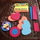 Cheap wholesale EVA foam custom floating key chain of promotional gifts