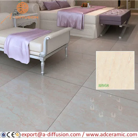 Baldosa de suelo rosa, baldosa de porcelana pulida para baldosa