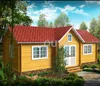 Europe style beautiful wooden prefabricated houses villa cheap for living factory price taizhou real estate