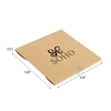 brown kraft fancy gift paper design package for cd