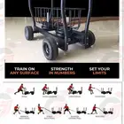 Sledge Gym Equipment Gym Fitness Equipment Gym Sled Sledge With Wheel