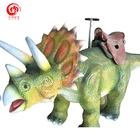 Rides World Dinosaurs Customized Animatronic Walking Mechanical Dinosaur Rides