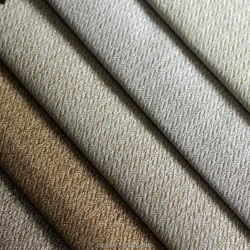 Polyester velours Italien tricoté tissu pour housse de canapé en tissu de soie Italien brillant tissu d'ameublement de luxe de velours de couleur unie