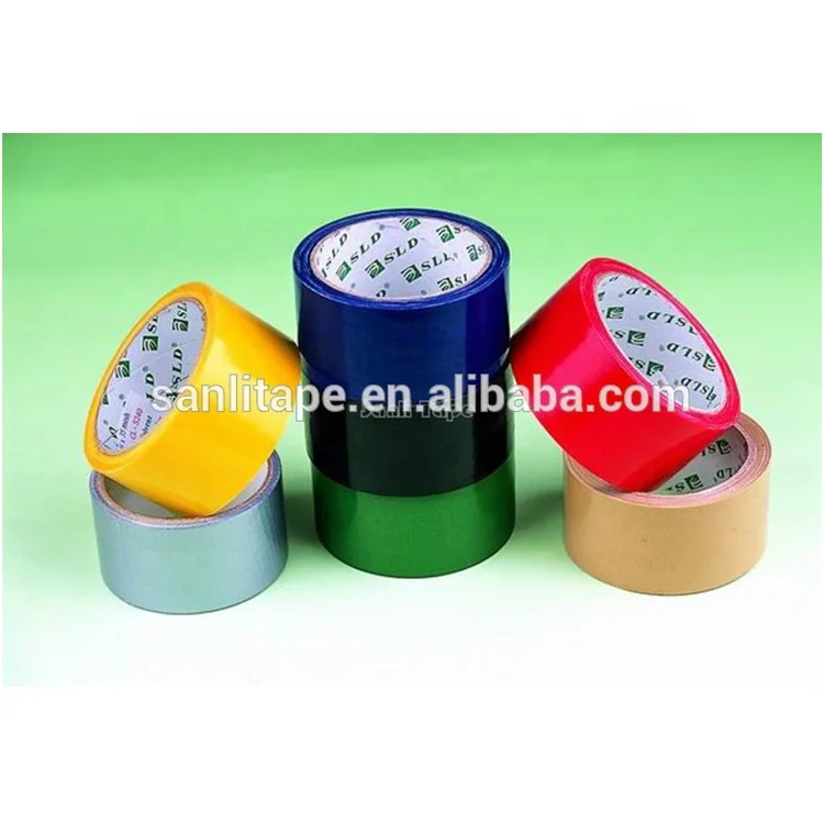 Chinese tape manufacturers custom printed duct tape , colored adhesive tape