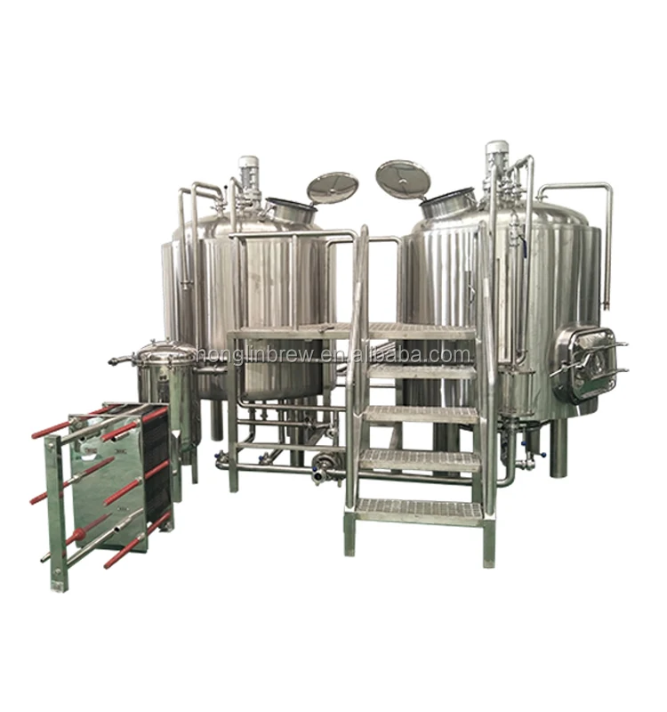 Turnkey Commercial Brewery Beer Processing System 50hl,100hl Beer Equipment