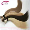 100 European Best Quality Virgin Human Weft Russian Remy Hair Extensions
