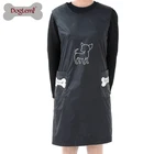 Waterproof Dog Grooming Equipment Anti Stick Pet Cat Grooming Apron