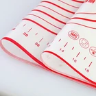 40X60cm Silicone Baking Mat Pizza Dough Maker Pastry Kitchen Gadgets Cooking Tools Utensils Bakeware Kneading Accessories