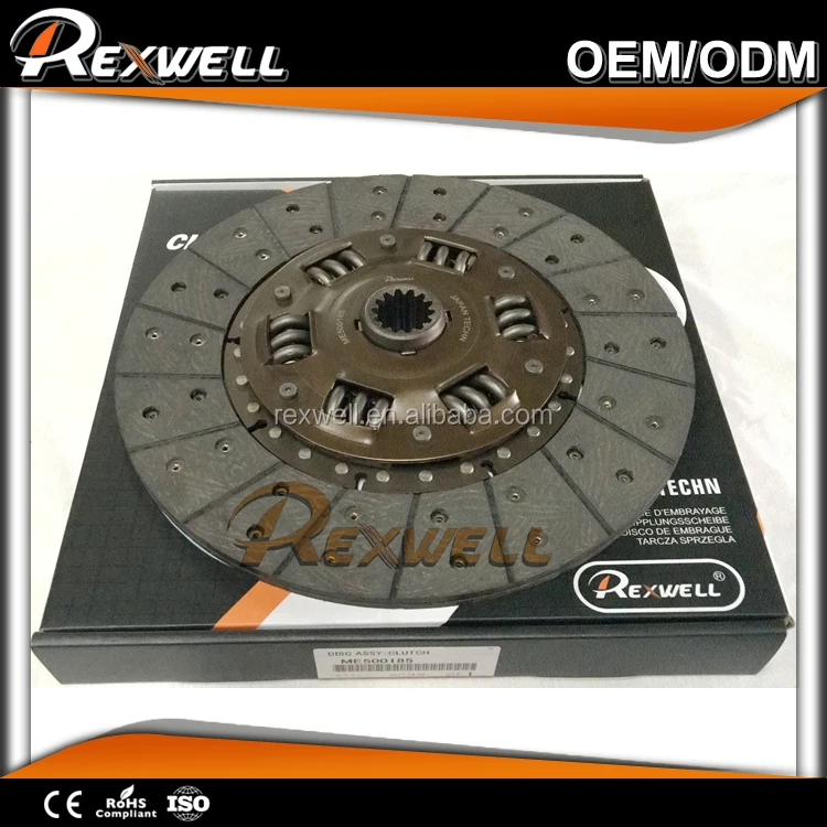Rexwell clutch disc MFD015U for Mitsubishi Canter 4D34 ME500185