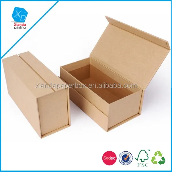 paper folding box rigid cardboard durable flat gift packaging