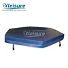Best price octagon double layer folding hinge hot spa cover