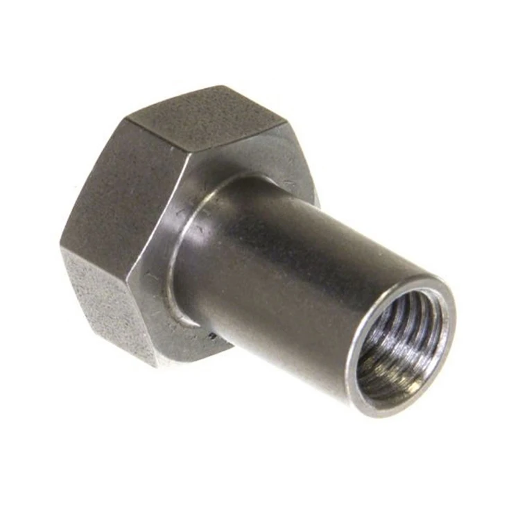 Oem Stainless Steel Collar Hex Shoulder Nuts Buy Hex Shoulder Nut