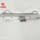Bracket for dead end clamp with C channel