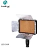 Photography lighting foldable barn door wireless remote video lamp led 504 illuminator