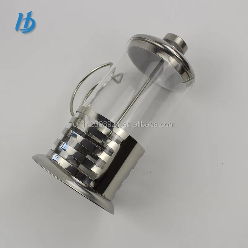new type vacuum flask coffee pot ,350ml glass coffee pot