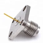 2.92mm SMK Series Female Straight Panel Mount RF Coaxial Connector