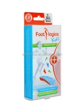 Kids Orthotic insoles custom plastic PP packaging PET Box for shoe