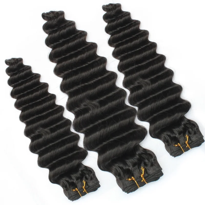 2019 Soft Thick Ends Wholesale Unprocessed Deep Wave Brazilian Human Hair, Natural color can be dyed
2019 Soft Thick Ends Wholesale Unprocessed Deep Wave Brazilian Human Hair, Natural color can be dyed