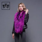 2019 Fashion Winter outdoor down jacket with Raccoon fur collar